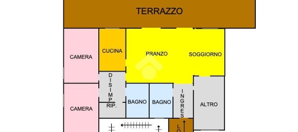 4 rooms Apartment in Bibbiano, Italy No. 7424 48