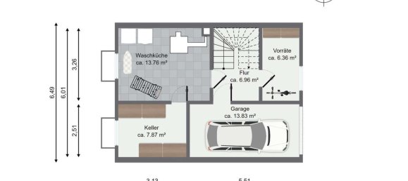 Таунхаус с 3 спальнями в Хайльбронн, Германия № 27856 20