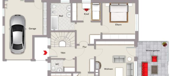 4 غرف نوم منزل في Altotting, Germany رقم 358276 24