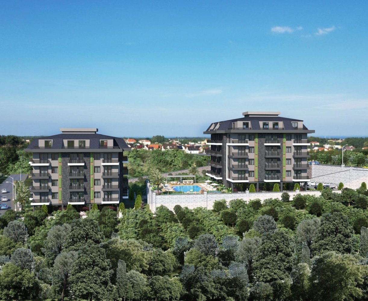 Wohnung 1+1 in Konakli, Turkey, Nr. 31598