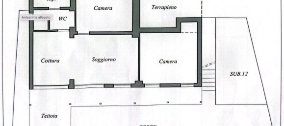 Apartamento de 3 divisões em Apricale, Italy N.º 85277 20