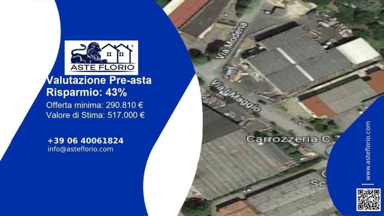 Armazém em Savignano sul Panaro, Italy 1189 m² N.º 326869