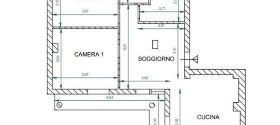 Квартира с 3 комнатами в Марчанизе, Италия № 7587 25