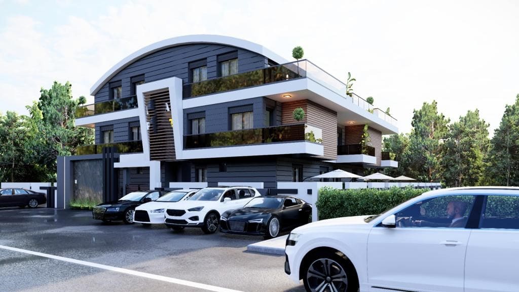 Apartamento 2+1 em Antalya, Turkey N.º 23299