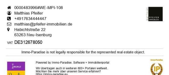 1 Schlafzimmer Doppelhaus in Offenbach, Germany, Nr. 206511 6