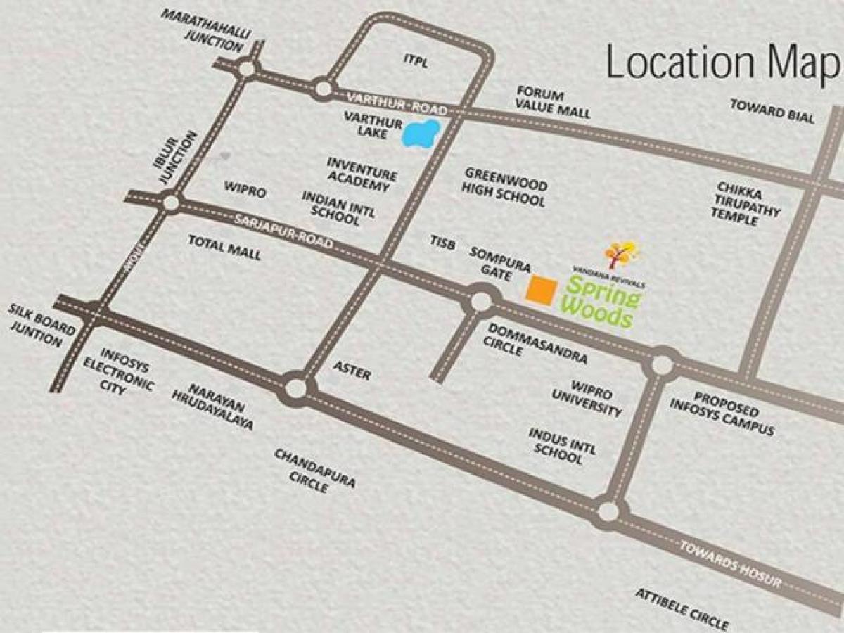 2 bedrooms House in Bangalore, India No. 1170