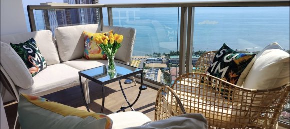 Кондоминиум  с 2 спальнями в The Riviera Ocean Drive, Паттайя, Таиланд № 32750 21