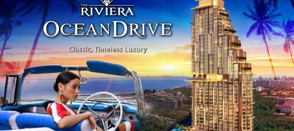 Кондоминиум  с 2 спальнями в The Riviera Ocean Drive, Паттайя, Таиланд № 32750 5