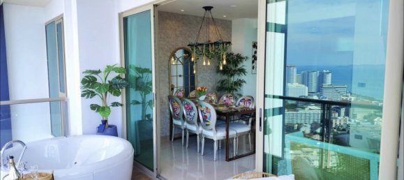 Кондоминиум  с 2 спальнями в The Riviera Ocean Drive, Паттайя, Таиланд № 32750 9