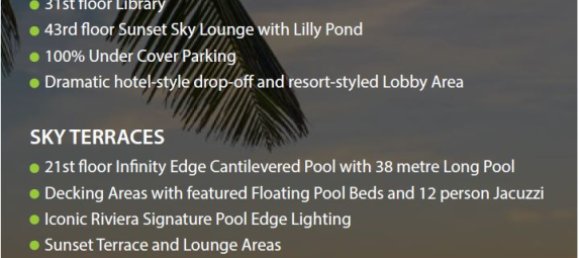 Кондоминиум  с 2 спальнями в The Riviera Ocean Drive, Паттайя, Таиланд № 32750 6