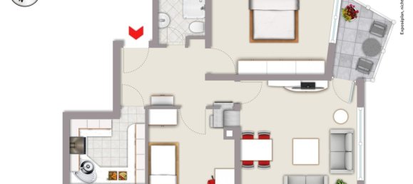 Apartamento de 3 divisões em Esslingen, Germany N.º 284921 3