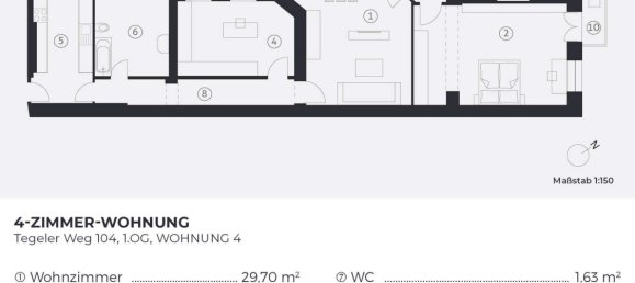 3 bedrooms Apartment in Charlottenburg, Germany No. 14704 15