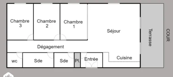 3 bedrooms Apartment in Paris, France No. 323567 2
