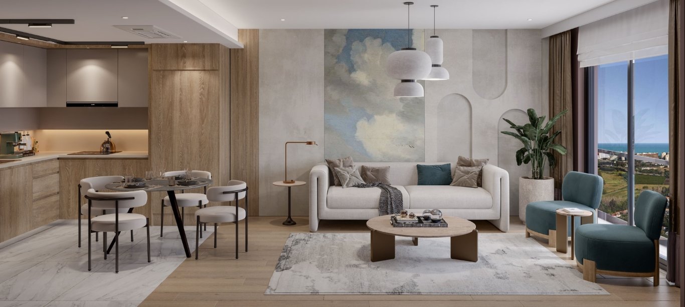 Apartment 2+1 in Zhiloj kompleks VIva Kundu ot Aderan Global, Antalya, Turkey No. 40134