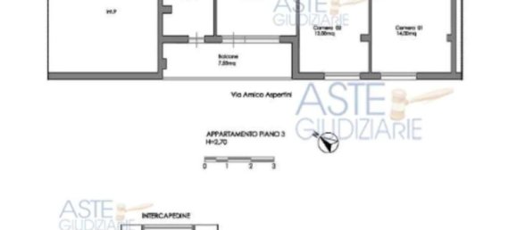 4غرفة شقة في Rome, Italy رقم 202626 40