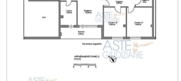 4غرفة شقة في Rome, Italy رقم 202626 37