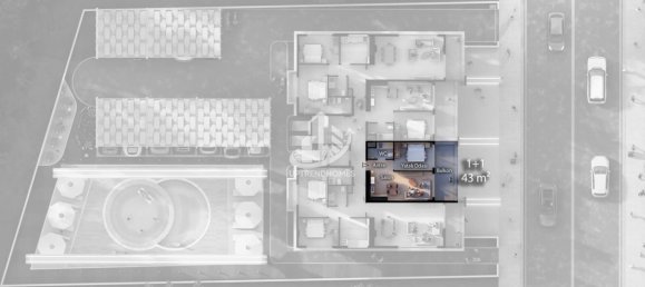 Wohnung 1+1 in Oba, Turkey, Nr. 14663 3