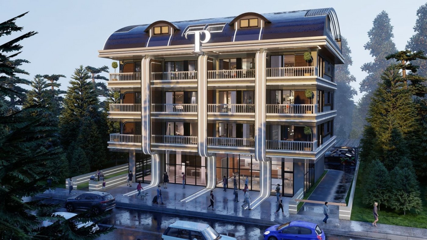 Wohnung 1+1 in Oba, Turkey, Nr. 14663