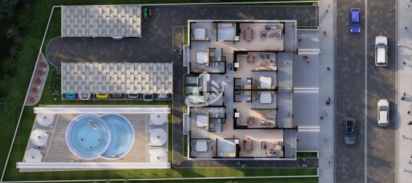 Wohnung 1+1 in Oba, Turkey, Nr. 14663 10