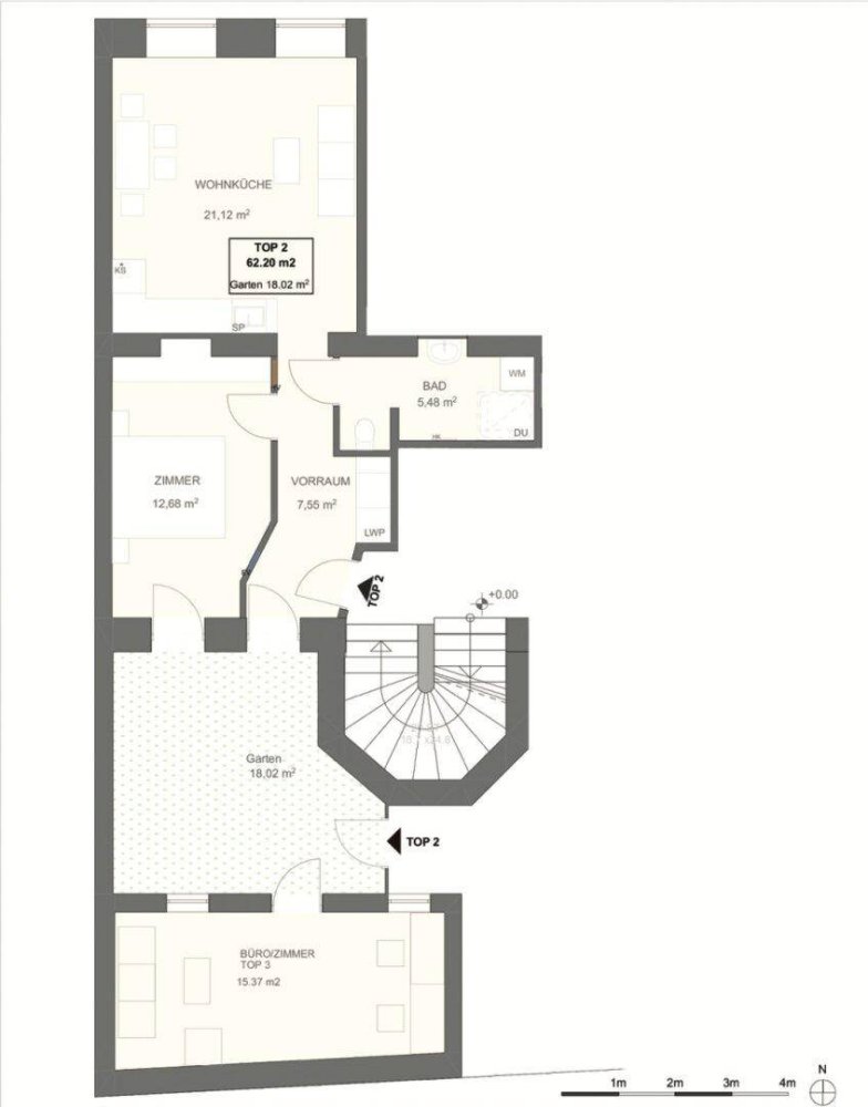 3-Zimmer Büro in Hernals, Austria, Nr. 172188