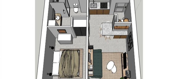 1 غرف نوم شقة في Villenave-d'Ornon, France رقم 207416 8