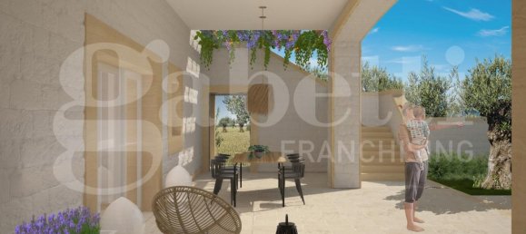 Вилла с 4 комнатами в Остуни, Италия № 80192 15