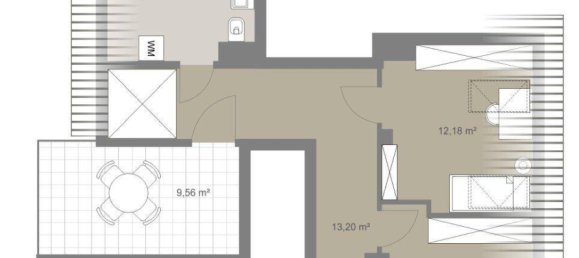 3-Zimmer Wohnung in Wien, Austria, Nr. 13879 17