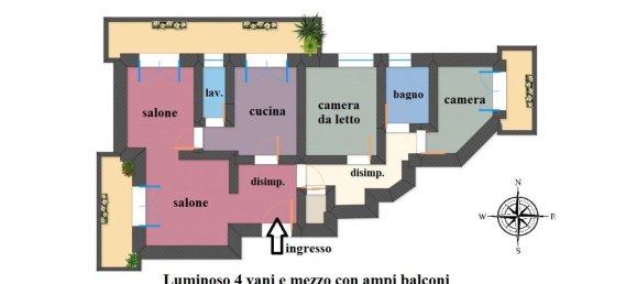 Apartamento T4 em Caltagirone, Italy N.º 349402 20