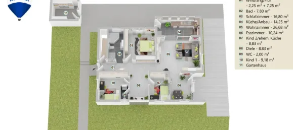Дом с 3 спальнями в Шварцвальд-Бар, Германия № 53164 15
