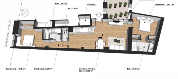 2 bedrooms Apartment in Jaca, Spain No. 63259 10