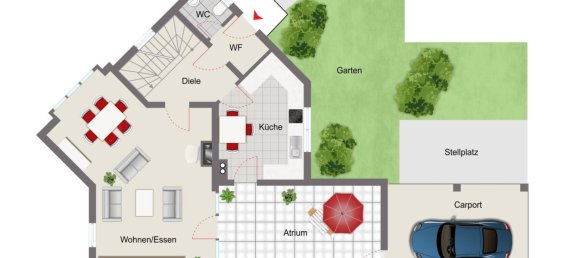 Adosado de 5 habitaciónes en Wurzburg, Germany No. 353120 11