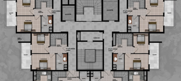 Apartment 1+1 in Avsallar, Turkey No. 31300 11