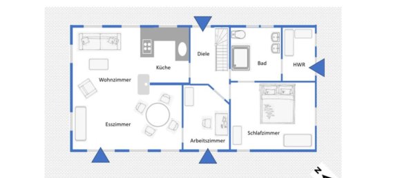 3-Zimmer Haus in Nordfriesland, Germany, Nr. 77156 16