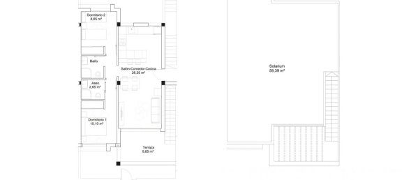 2 bedrooms Bungalow in La Florida, Spain No. 6845 15