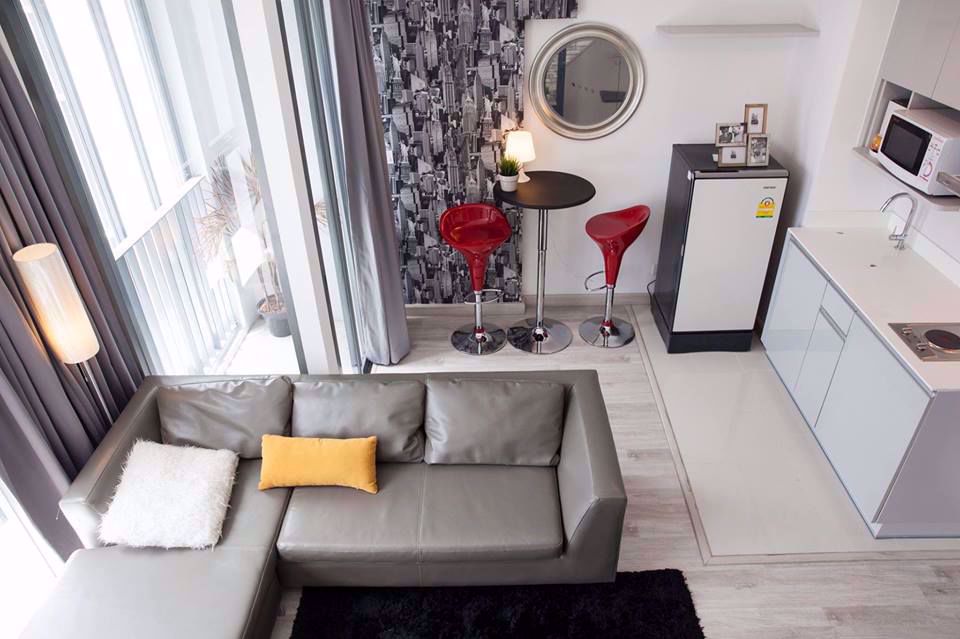 1 Schlafzimmer Doppelhaus in Ideo Mobi Sukhumvit 81, Railay Beach, Thailand, Nr. 31479