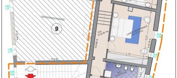 4-salle Appartement à Poggibonsi, Italy No. 136354 4