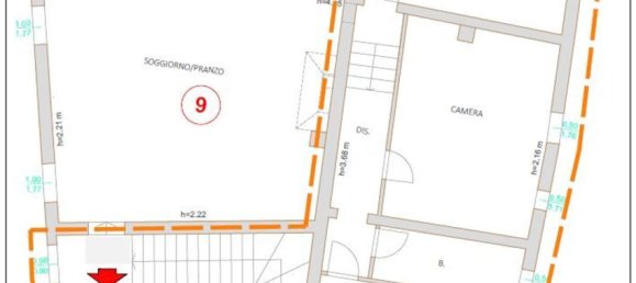 4-salle Appartement à Poggibonsi, Italy No. 136354 5