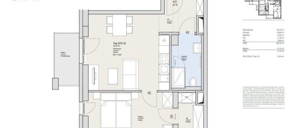 2 rooms Duplex in Dobling, Austria No. 189689 14