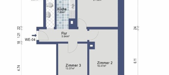3 bedrooms Apartment in Karlsruhe, Germany No. 231315 14