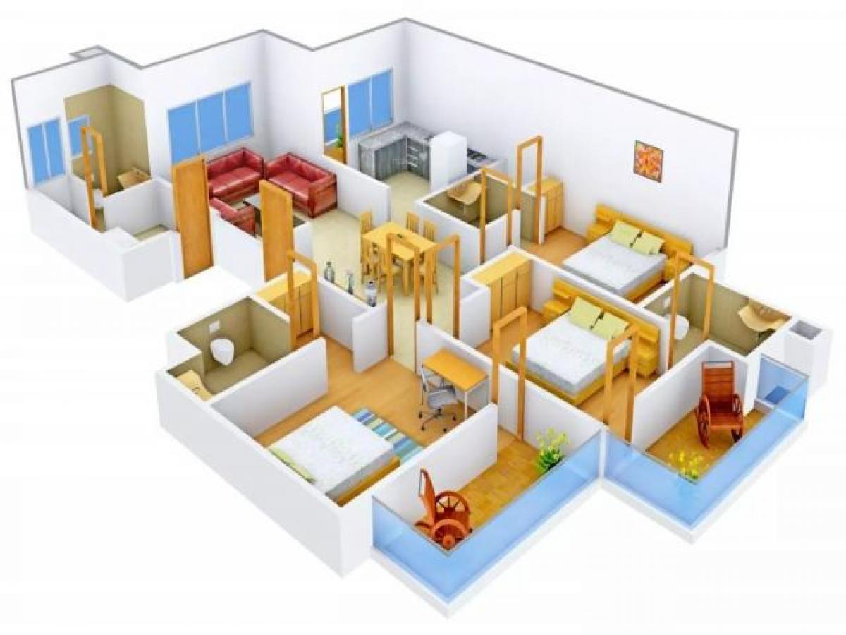 3 chambres Maison à Mohali, India No. 28257