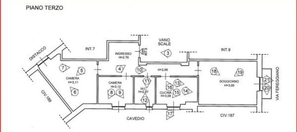 3غرفة شقة في Genoa, Italy رقم 257936 15