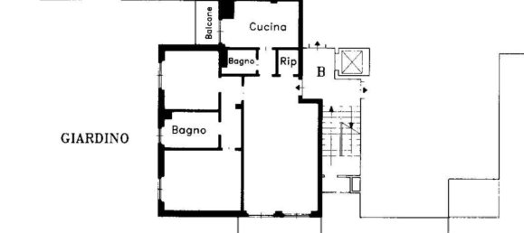 3 rooms Apartment in Cesano Maderno, Italy No. 6414 12