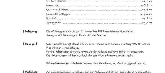 Apartamento T1 em Gottingen, Germany N.º 247198 10