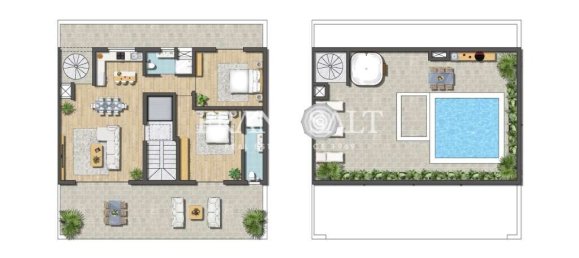 Penthouse T2 em San Gwann, Malta N.º 1768 2