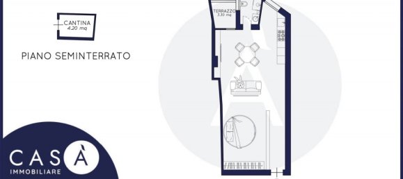 Studio in Cesena, Italy No. 94743 4