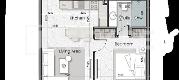 1 غرف نوم شقة في دائرة قرية جميرا, UAE رقم 65707 24