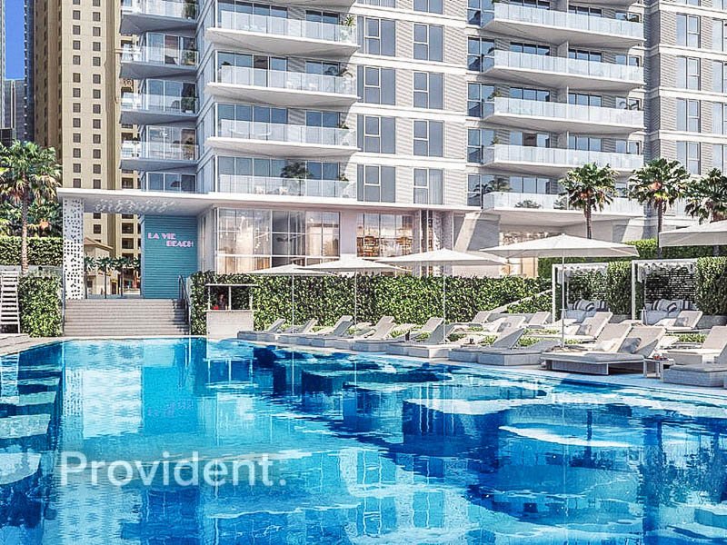 Квартира с 1 спальней в Джумейра Бич Резиденс, ОАЭ № 3416