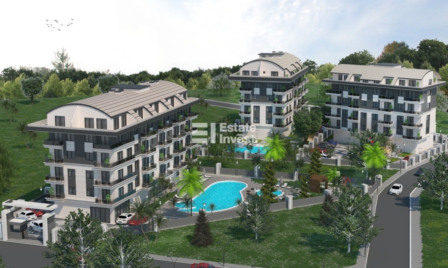 Apartment 2+1 in Alanya, Turkey No. 26672