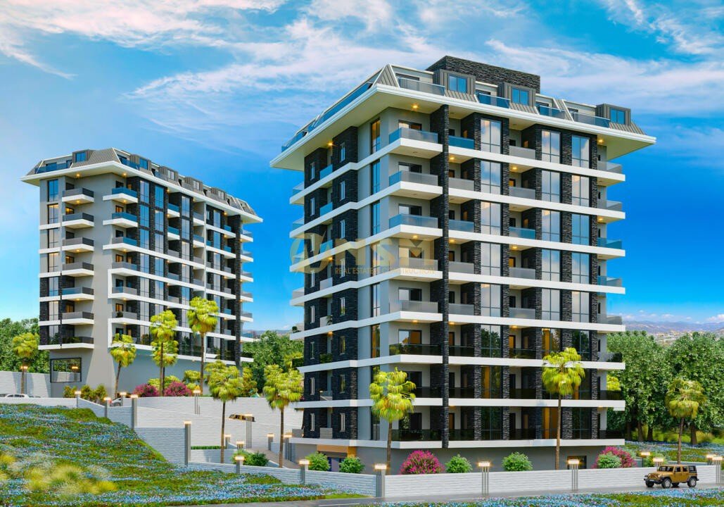 Apartment 1+1 in Alanya, Turkey No. 9448