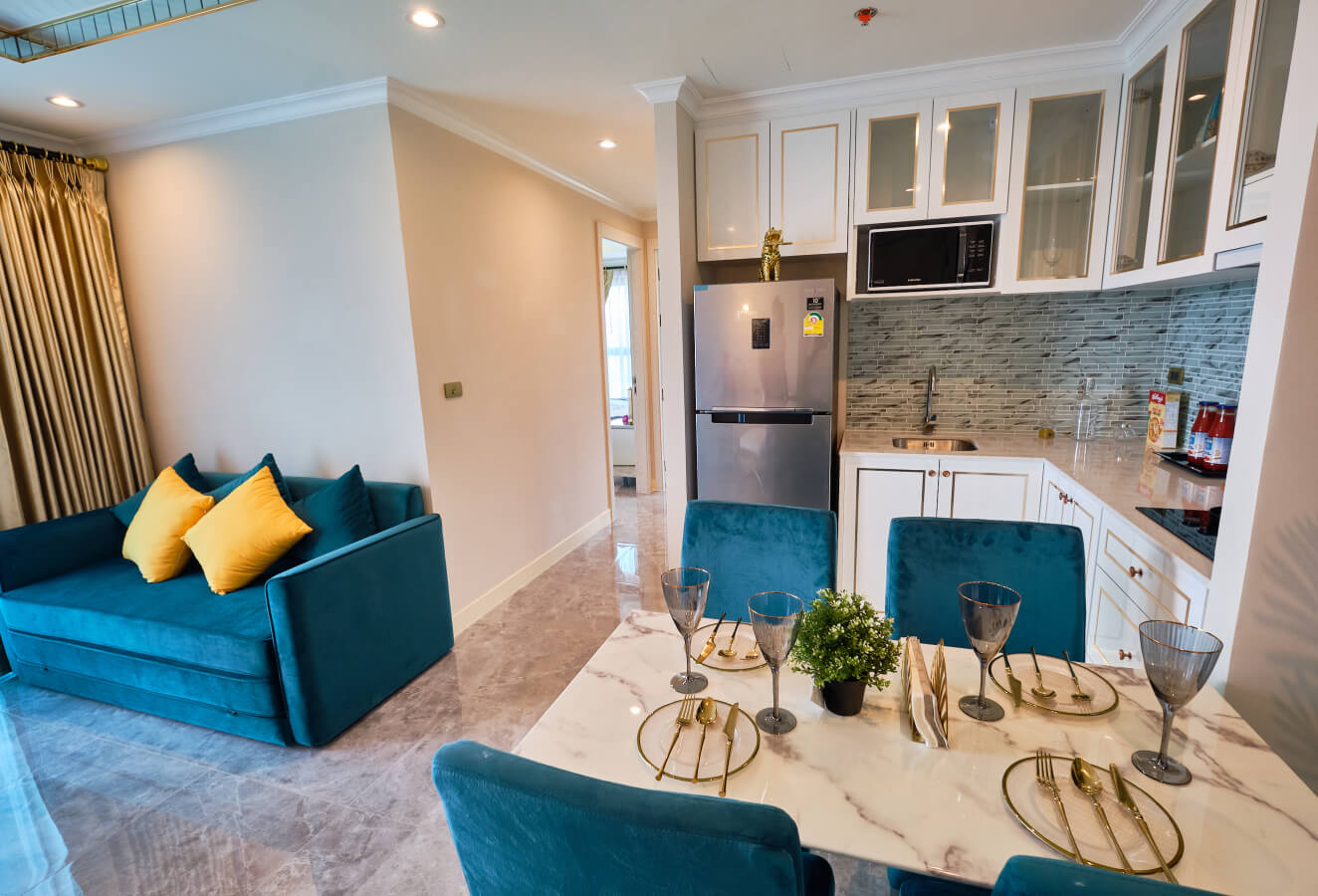 Apartamento de 2 dormitorios en Pattaya, Thailand No. 33527